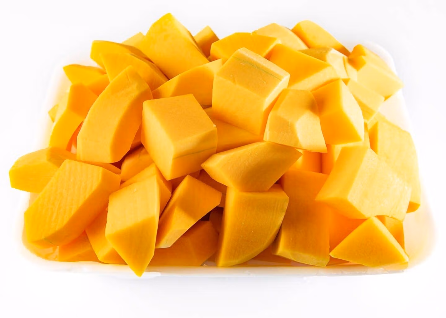 Cut up butternut squash - Image 1