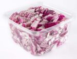 Diced red onion