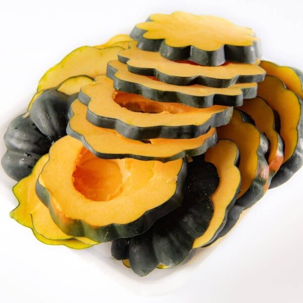 Sliced acorn squash