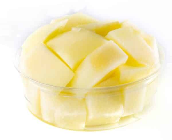Sliced spanish white melon
