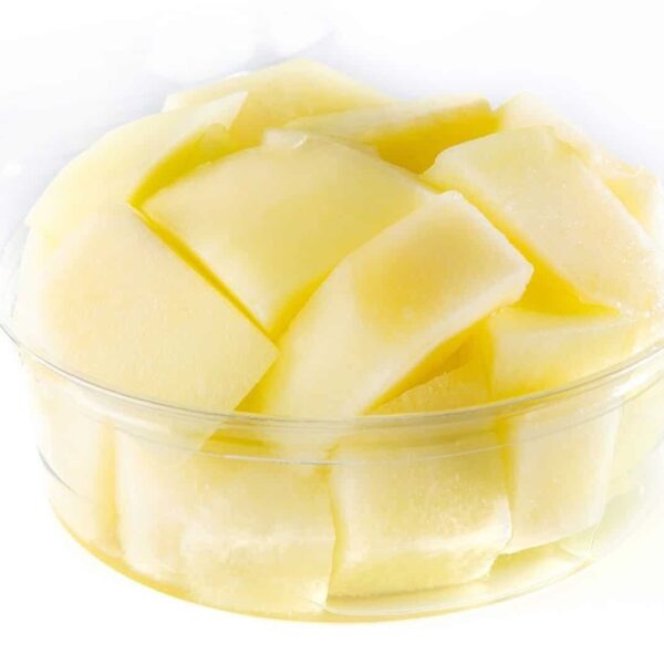 Sliced spanish white melon