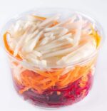 Root vegetables for salad