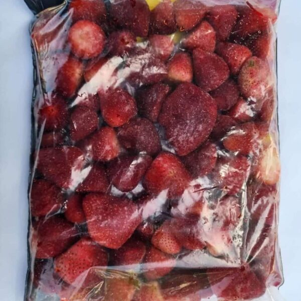 Frozen strawberries
