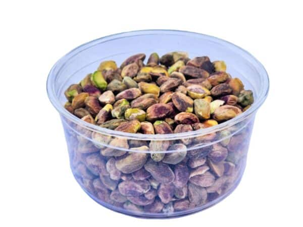 Raw shelled pistachios