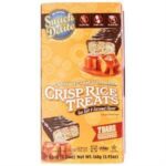 Marshmallow Crisp Rice Treats. Sea salt & Caramel Flavor.