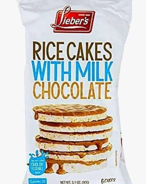 Rice Cakes With Milk Chocolate