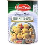 Green Pitted Olives - Canned